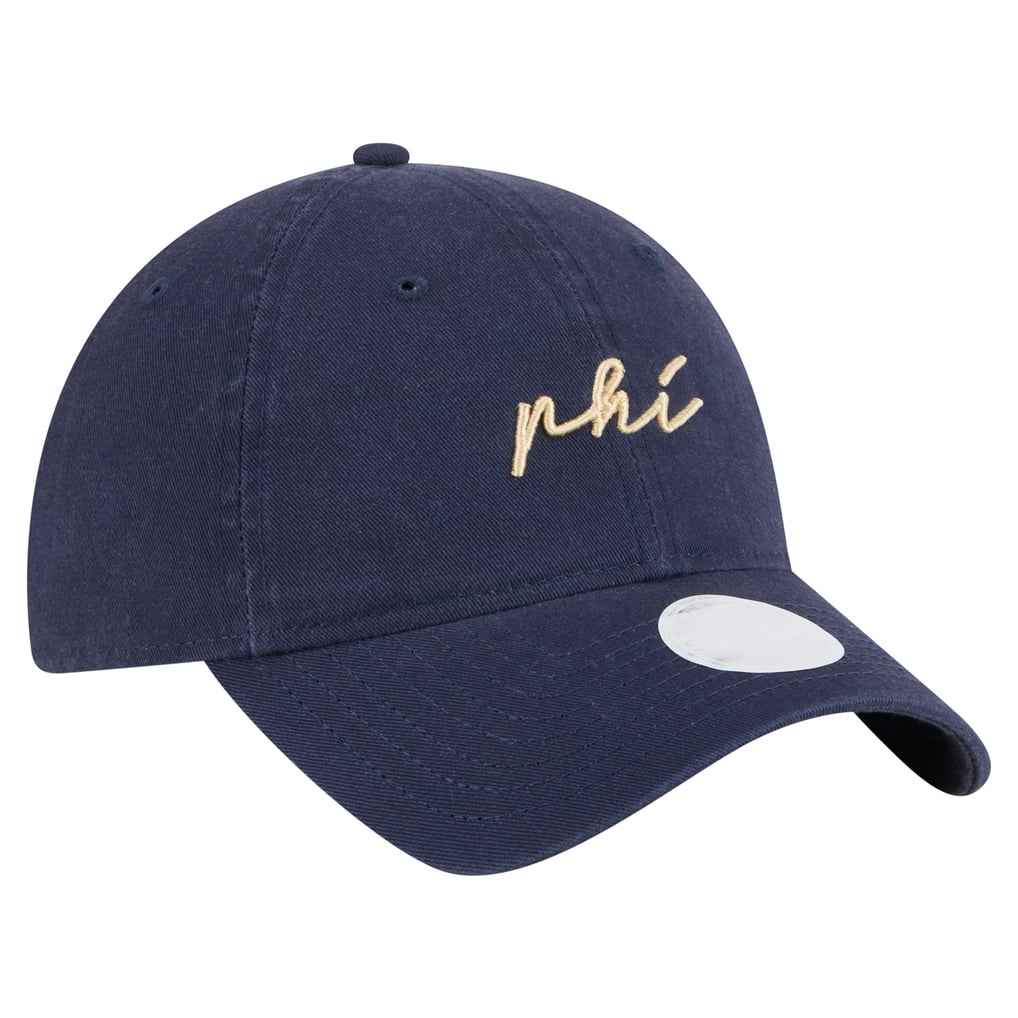  Philadelphia Union New Era Women's Script 9TWENTY Adjustable Hat - Navy